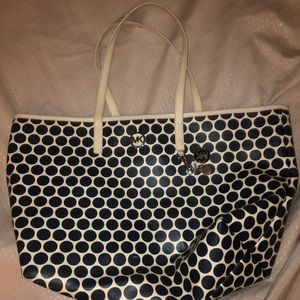 Micheal Kors Polka Dot Large Tote